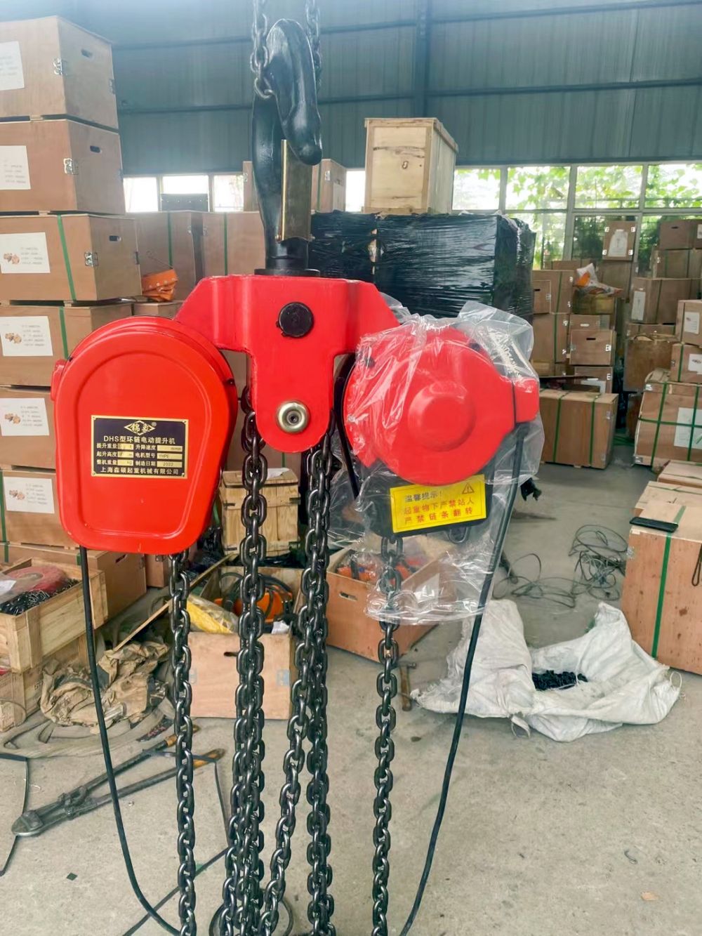 济宁环链葫芦、环链电动提升机厂家批发零售