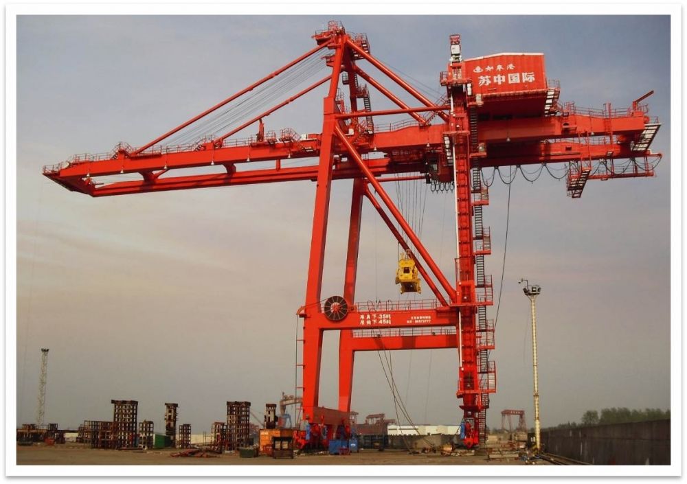 如皋港集装箱岸桥 吊钩下45T 吊具下35T