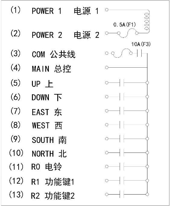 SF-8SPX(K)遥控器接线图.jpg