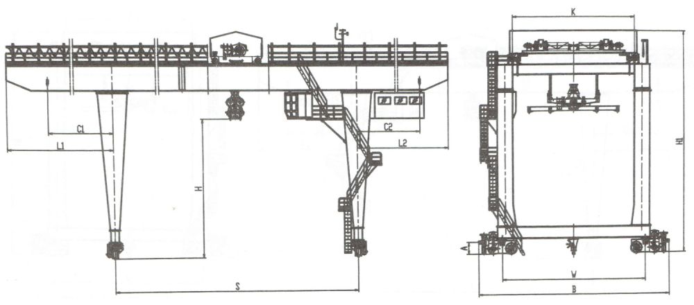 40吨轨道式集装箱门式起重机外形尺寸图(吊具旋转).jpg