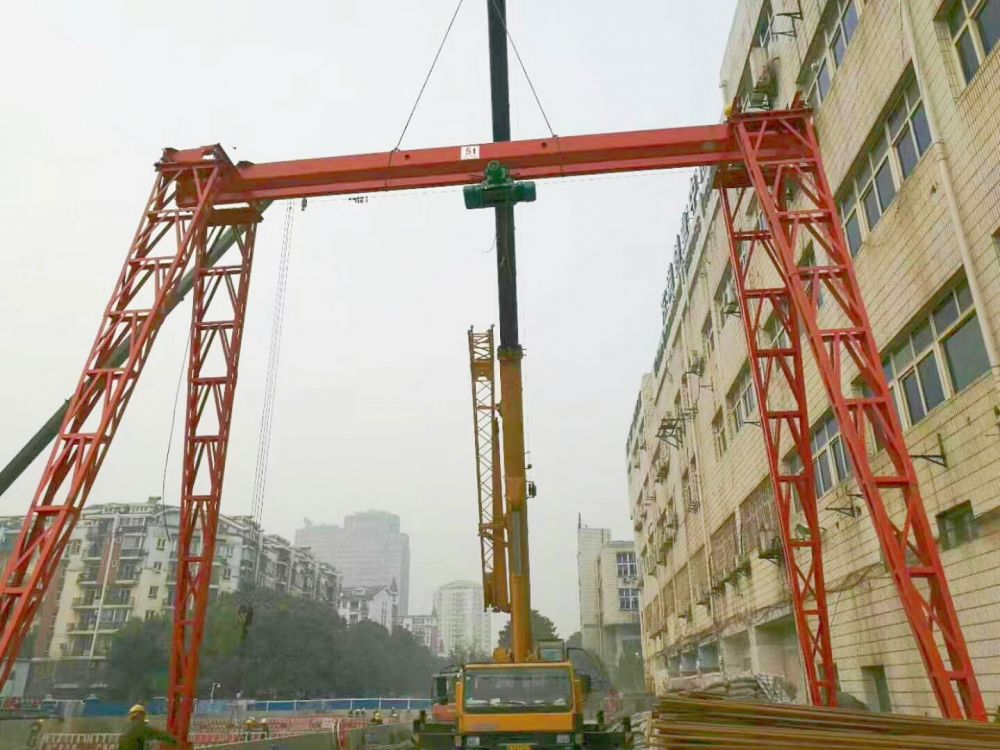 MH型电动单梁门式起重机、龙门吊厂家产地、制造安装