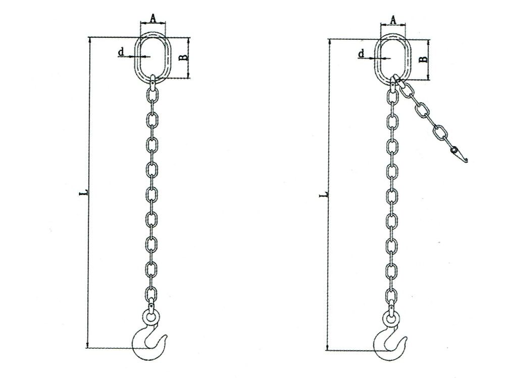 单腿成套链条吊具索具