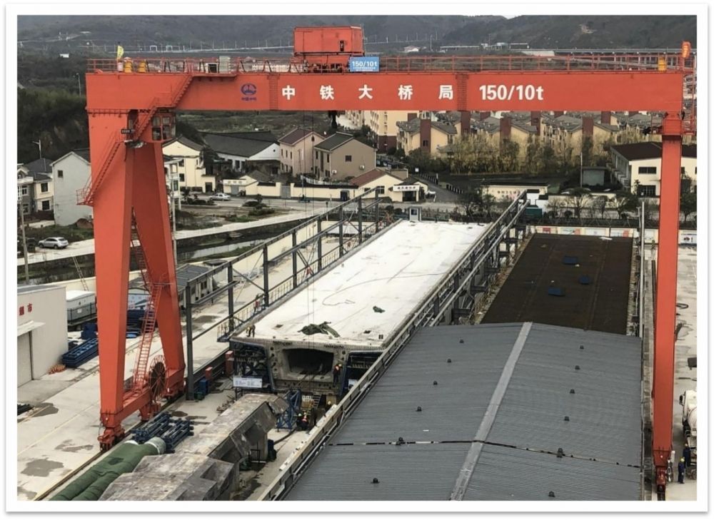 中铁大桥局 MG150/10T-38M H=23M 门式起重机