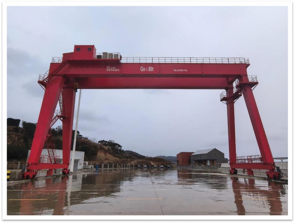 舟山惠生海工 MG80T 门式起重机