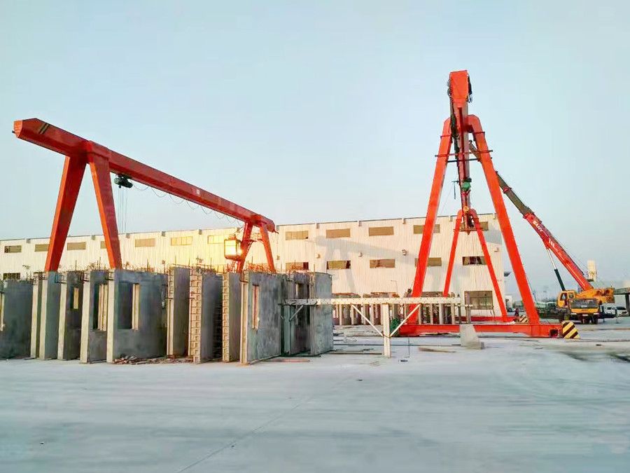 重庆龙门吊、MH型电动葫芦单梁门式起重机厂家、参数、价格、图片