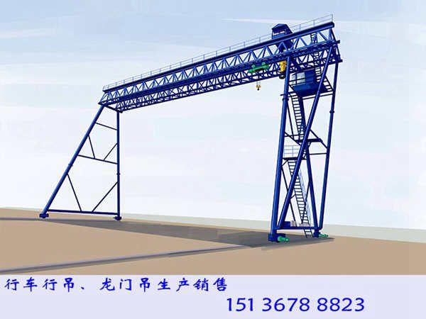 云南普洱龙门吊租赁120T45M龙门吊造桥用
