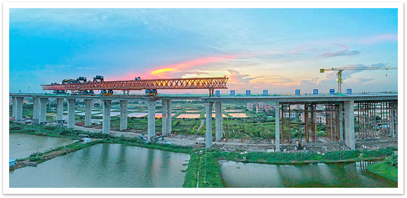 中交二航局 2000T节拼架桥机（虎门大桥）