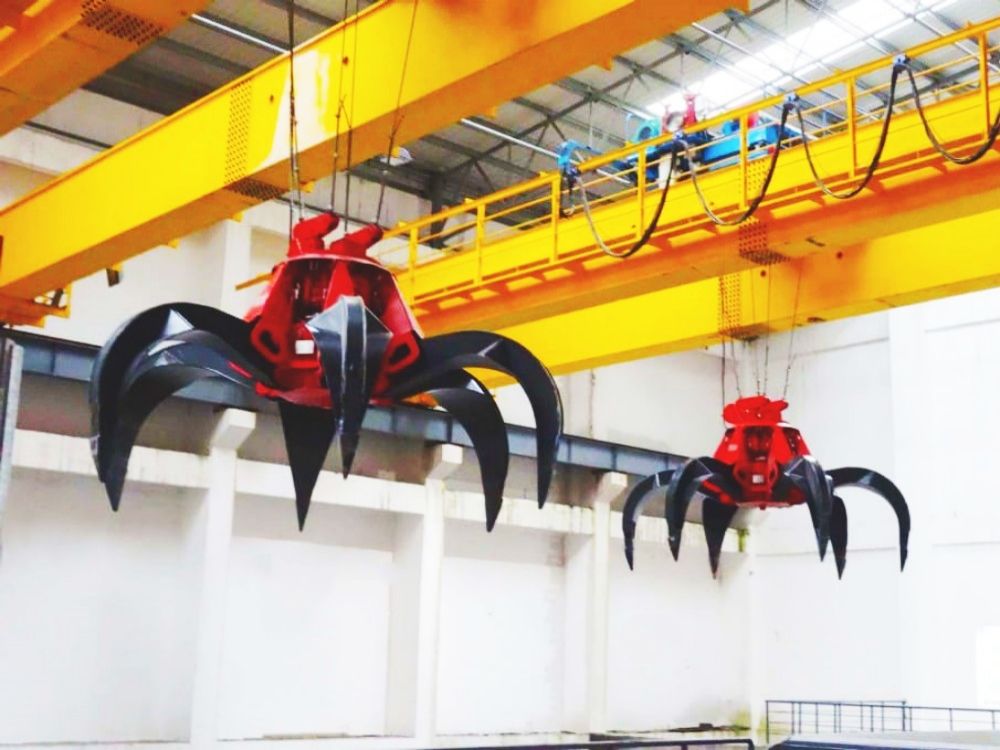 垃圾处理抓斗吊