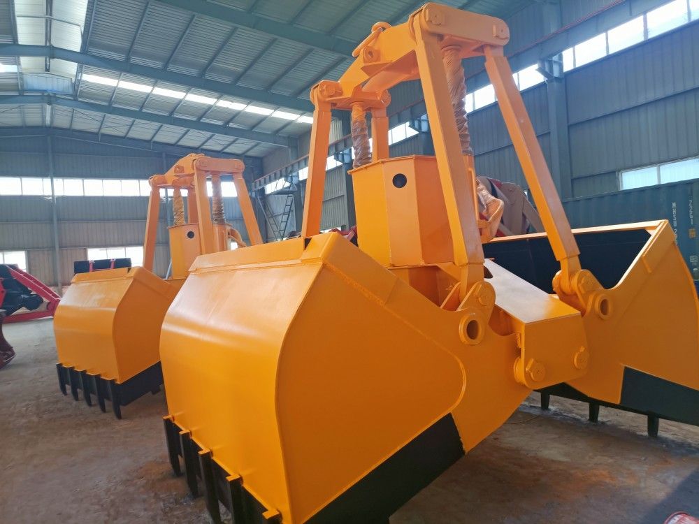 DY电动双瓣液压抓斗图 DY电动双瓣液压抓斗图