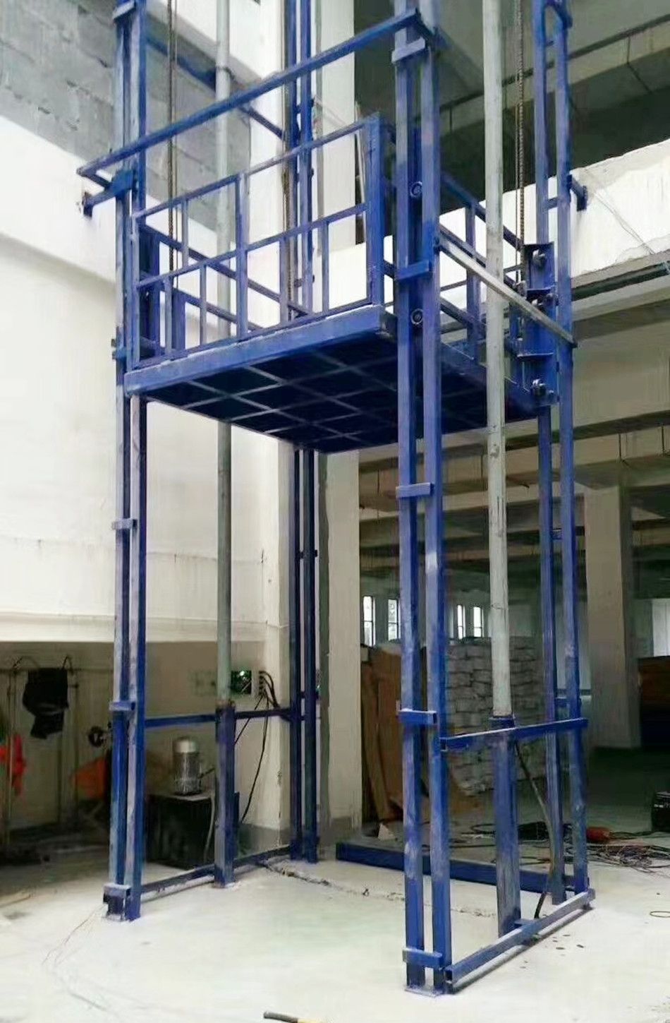 肇庆市SJD型链条导轨式升降机、货梯厂家供货、安装维修