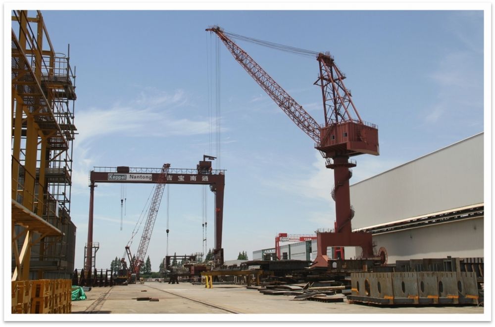 吉宝船厂MQ5065门座式起重机