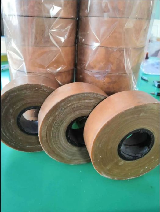 黄蜡带醇酸玻璃丝带漆布带黄蜡绸黄漆油性绸布带绝缘绸带