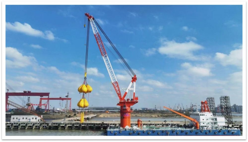 中铁科工 600T海上风电安装平台